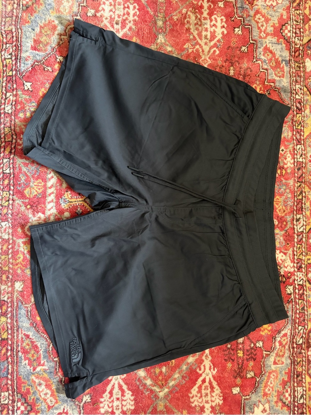 The North Face Women’s Black Athletic Shorts with Zippered Pockets